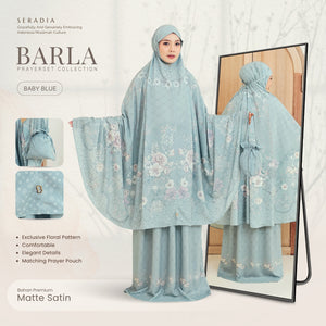 Seradia - Mukena Motif Barla 2in1