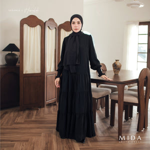 Seradia x Hamidah Rachmayanti - Mida Abaya Dress Collections