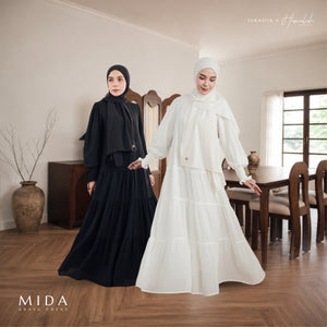 Seradia x Hamidah Rachmayanti - Mida Abaya Dress Collections