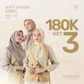 Seradia Hijab - Segi Empat Polos Plainday Scarf Soft Earth Series