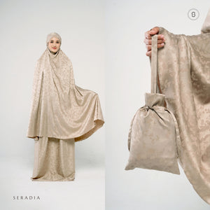 Seradia - Mukena Polos - Day to Day Prayer Set