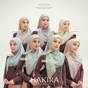 Seradia Hijab - Segi Empat Motif Hakira - Timeless Collection
