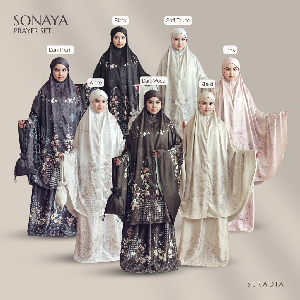 Seradia - Mukena Motif Sonaya Prayer Set 2in1