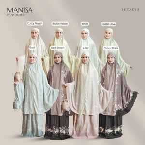 Seradia - Mukena Motif Manisa Prayer Set 2in1