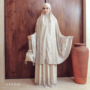 Seradia - Mukena Motif Lasmia Prayer Set 2in1