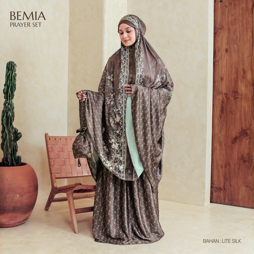 Seradia - Mukena Motif Bemia Prayer Set 2in1