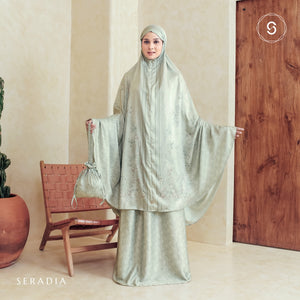 Seradia - Mukena Motif Bemia Prayer Set 2in1