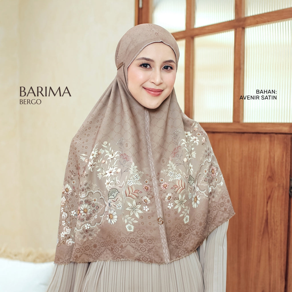 Seradia Hijab - Bergo Instant Motif Barima