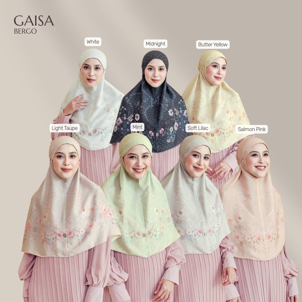 Seradia Hijab - Bergo Instant Motif Gaisa