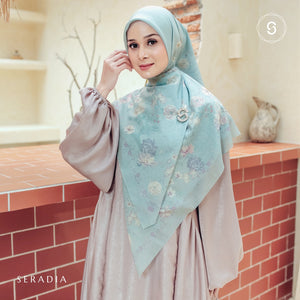 Seradia Hijab - Segi Empat Motif Tabira- Syar'i Collection
