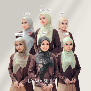 Seradia Hijab - Segi Empat Motif Laima Timeless Collection