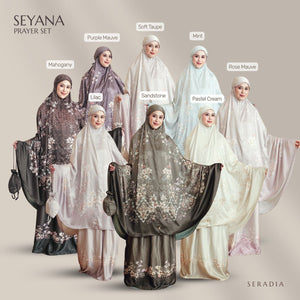 Seradia - Mukena Motif Seyana Prayer Set 2in1