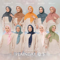 Hijab Segi Empat New Plaindayscarf Seradia