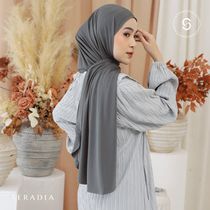Seradia Hijab - Polos Go Easy Instant Pashmina