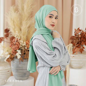 Seradia Hijab - Polos Go Easy Instant Pashmina