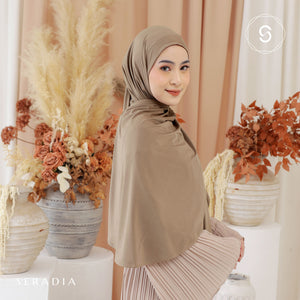 Seradia Hijab - Polos Go Easy Instant Pashmina