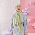 Seradia Hijab Segi Empat Companion Monogram Hello Kitty Collection
